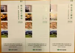 東京建物 株主優待 施設利用割引券 3冊セットのサムネイル