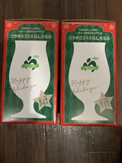 Mrs. Green Apple コラボロゴ入りグラス 2個セット