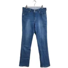 EDWIN ジーンズ 32 M ブルー 日本製 ストレッチ入り カジュアル 秋冬