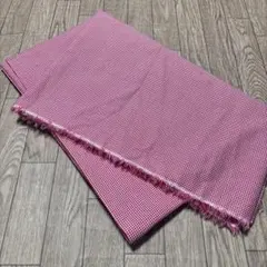 ギンガムチェック 生地 布 赤×白 115cm×350cm ハンドメイド