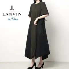 希少】ヤンチェオンテンバール×STAIR コラボ 袖ラメ切替ワンピース 1