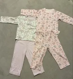 マイメロディ クロミ パジャマセット 100cm ピンク 白