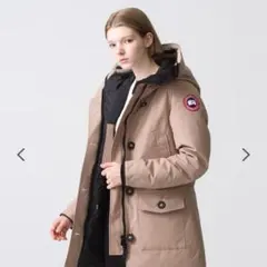 本日限定値下げ　カナダグース ダウンジャケット　タンカラー　Sサイズ　ブロンテ