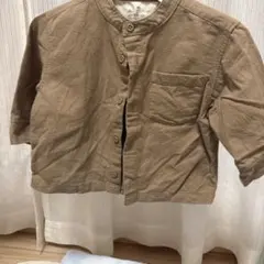 無印良品　白シャツ 90cm