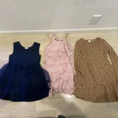 サイズ130 女の子　ワンピース　フォーマル　冠婚葬祭　ドレス