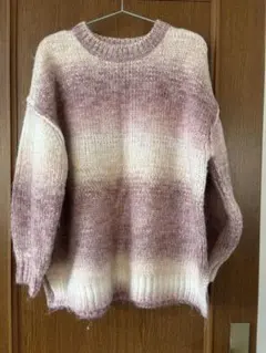 グラデーションニット ニット