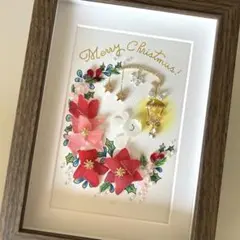 シーグラスアート＊聖夜のやさしい灯り＊