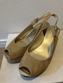 ジミーチュウ　サンダル　JIMMYCHOO ウェッジソール