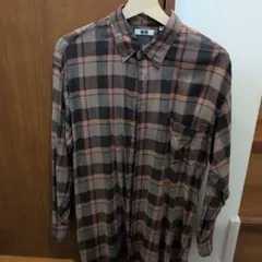 UNIQLO チェック柄 ネルシャツ Mサイズ