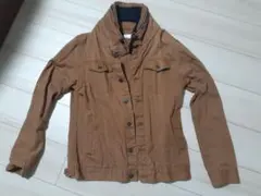 ブラウン ミリタリージャケット
