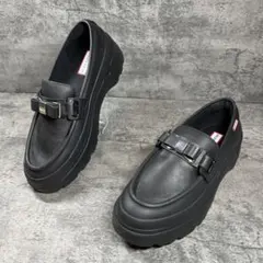 極美品【ハンター】（UK6）リファインドエクスプローラーフラットフォーム 厚底のサムネイル