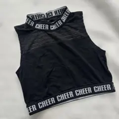 CHEER ノースリーブ クロップド丈 トップス キッズLのサムネイル