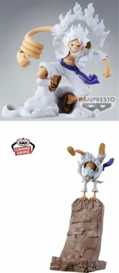 ワンピース フィギュア ルフィ ２体 ニカ フィグライフ one piece