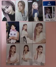 ME:I 佐々木心菜 トレカセット (バラ売り不可)