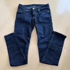 GU スキニーデニム 61 ダークブルー