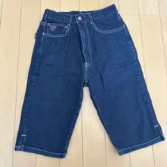 デニムハーフパンツ 150