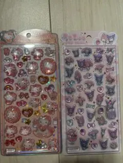 サンリオ　ウルチュルポップシール　2枚セット