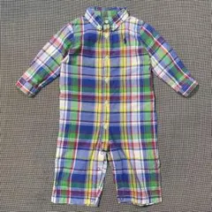 美品 Ralph Lauren サイズ70 ロンパース ラルフローレン ベビー服