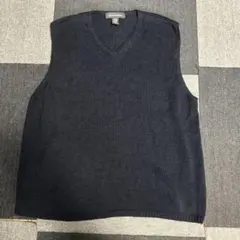 BANANA REPUBLIC ネイビー Vネック ベスト