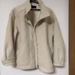 GLOBAL WORK ウーリーツイルスタンドブルゾン