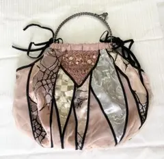 ピンクのパーティーバッグ【ハンドメイド】