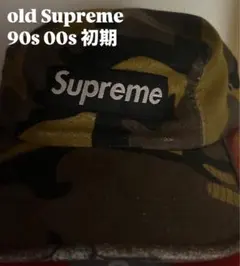 に*ゃ様 Supreme camp cap 90s 00s old
