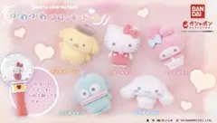 サンリオキャラクターズ ふわふわフロッキードール コンプリートセット　全5種
