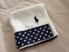 【ラルフ・ローレン】水玉タオルハンカチのサムネイル
