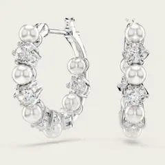 Swarovski Matrix ドロップピアス