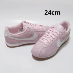 24m ピンク スエード ナイキ コルテッツ ビンテージ ウィメンズ