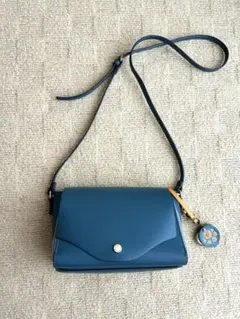 Legato Largo 軽量 お財布ショルダーバッグ ターコイズブルー