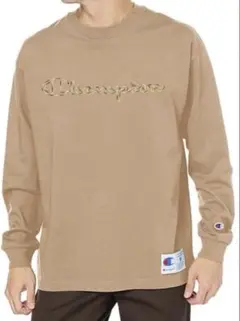 champion メンズ　ロンT 長袖　ベージュ系のサムネイル