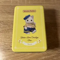 シルバニアファミリー　缶入りクッキー　ラテネコ　梅田店限定のサムネイル