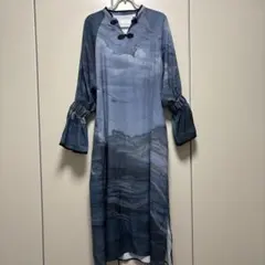 チャイナ ロングワンピース