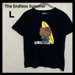 ハローキティ　エンドレスサマー　Tシャツ　コラボ　黒　日焼け　キティ　グッズのサムネイル