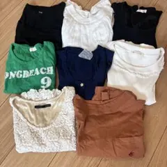 レディース服 まとめ売り 全８着 夏 白 Mサイズ