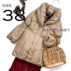 InterPlanetインタープラネット ミドル丈ショールダウンコートM