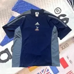 【希少】トッテナム Tシャツ アディダス 90s〜00s ネイビー L相当