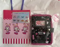 ベリエちゃん　デニムシールバインダー　非売品ぷっくりシール　紙袋3点