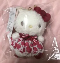 Maison de FLEUR いちご新聞 ハローキティ ぬいぐるみチャーム