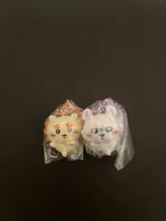 ちいかわ　マスコットつきビスケット　モモンガ　シーサー　2個セット