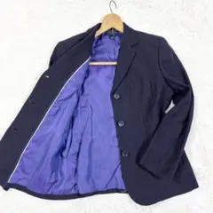 LANDS’ END サマージャケット テーラード 鹿の子調 綿混 11AR 夏のサムネイル