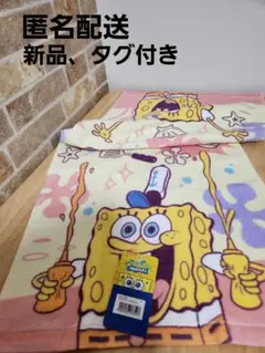 スポンジ・ボブ　フェイスタオル