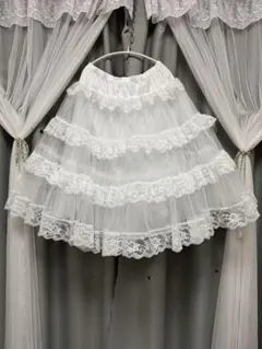 キャサリンコテージ パニエ 60cm丈 レース ロングドレス用 大人 子ども兼用