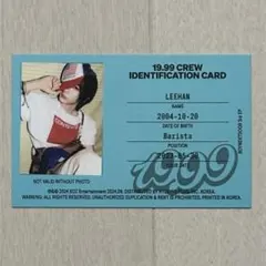 boynextdoor 19.99 イハン IDカード