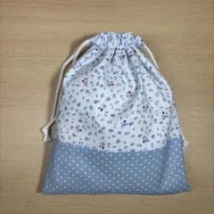 ハンドメイド　巾着袋　給食袋　コップ袋　小学生　幼稚園　子供　女児　かわいい