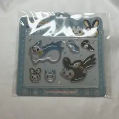 韓国ポケモン 30th ボンボンドロップシール　パチリス　エモンガ　ステッカー