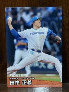 カルビー プロ野球カード 北海道日本ハムファイターズ 田中正義選手