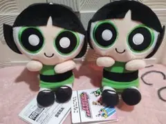 パワーパフガールズ　ひょこぴょこぬいぐるみ2体セット【364】