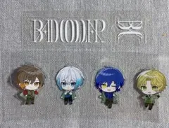 ♦︎BADCOLLAR バカラ　クリアシール　ロゴ　クレノアセット